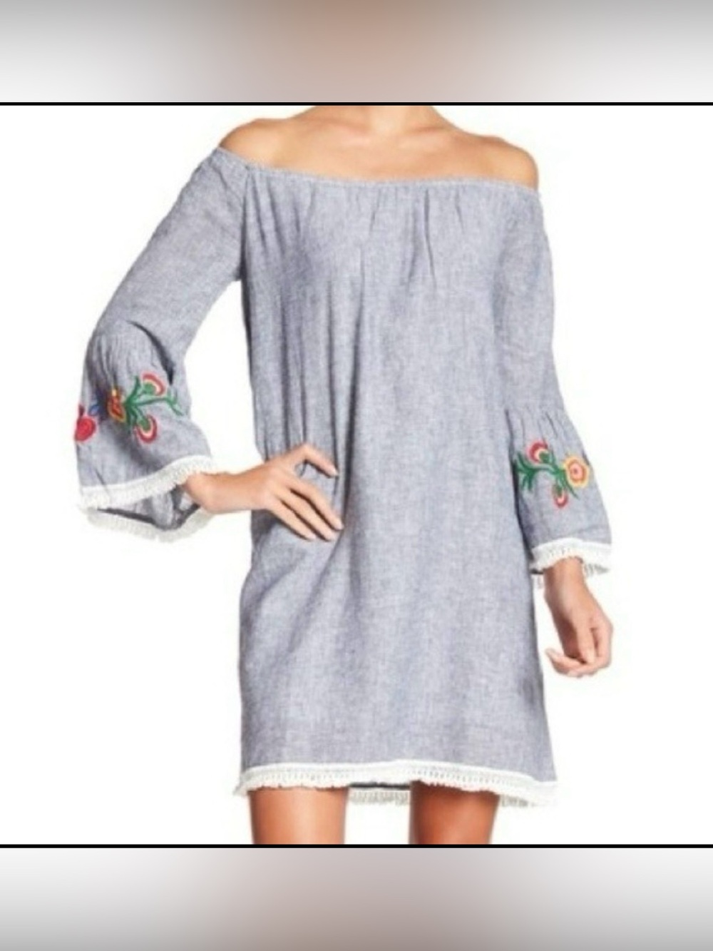 BeachLunchLounge Linen Blend Dress
